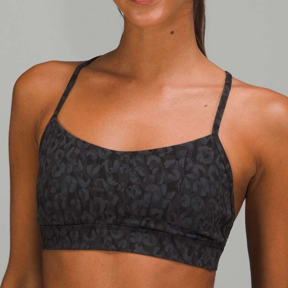 lululemon athletica Other - Lululemon Flow Y Nulu Sports Bra - Intertwined Camo Deep Coal Multi